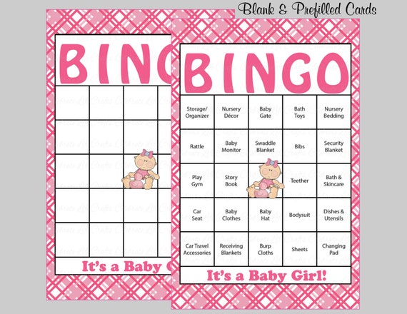 Babyshower Spiel Bingo Zum Drucken - Free Printable Baby Shower Games For Large Groups Fun ...