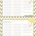 Yellow Baby Shower Baby ABC Baby Shower Game - DIY Printable Baby ...
