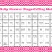 30 Owl Baby Shower Bingo Cards Printable Party Baby Girl Prefilled ...