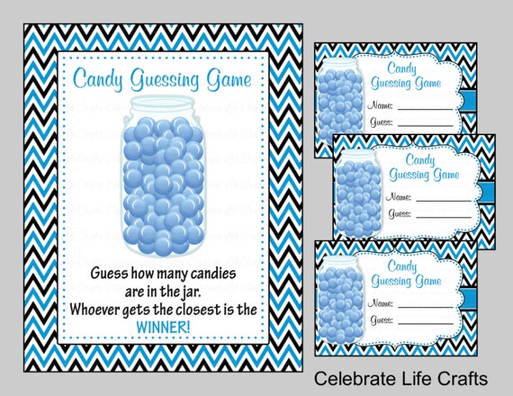 baby shower candy jars