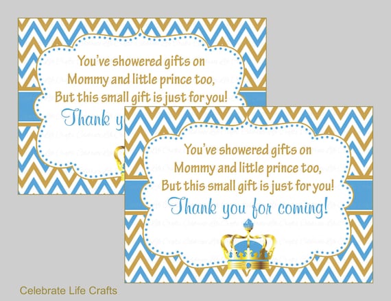 Crown Youngster Shower Thank Yourself Like Tags - Printable Child picture relating to Printable Baby Shower Favor Tags called Crown Child Shower Thank By yourself Want Tags - Printable Child