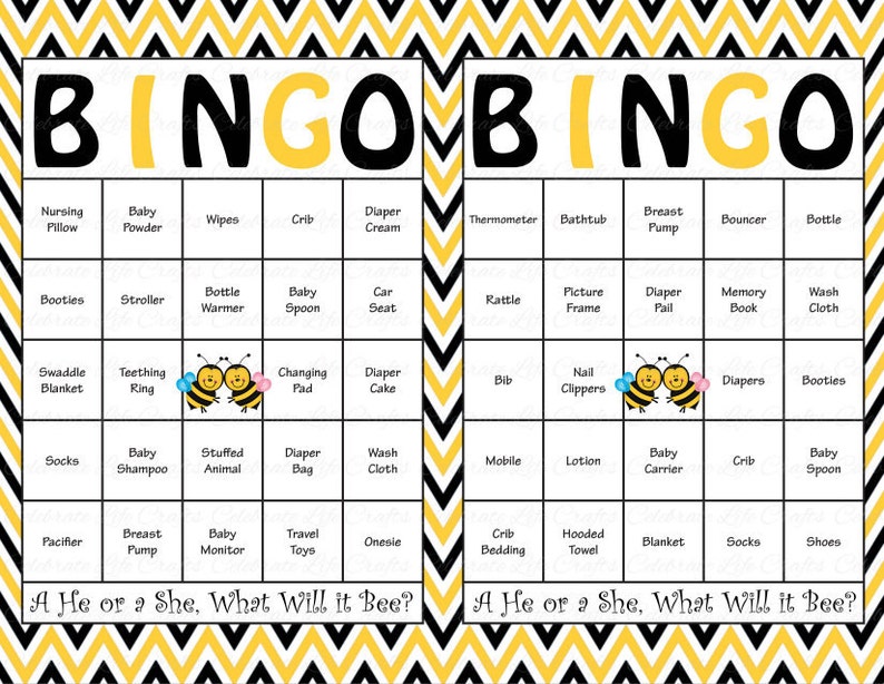 60-baby-shower-bingo-cards-printable-gender-reveal-party-etsy