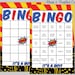 60 Superhero Baby Shower Bingo Cards 60 Prefilled Bingo Cards Boy Baby Shower Game Red Blue ...