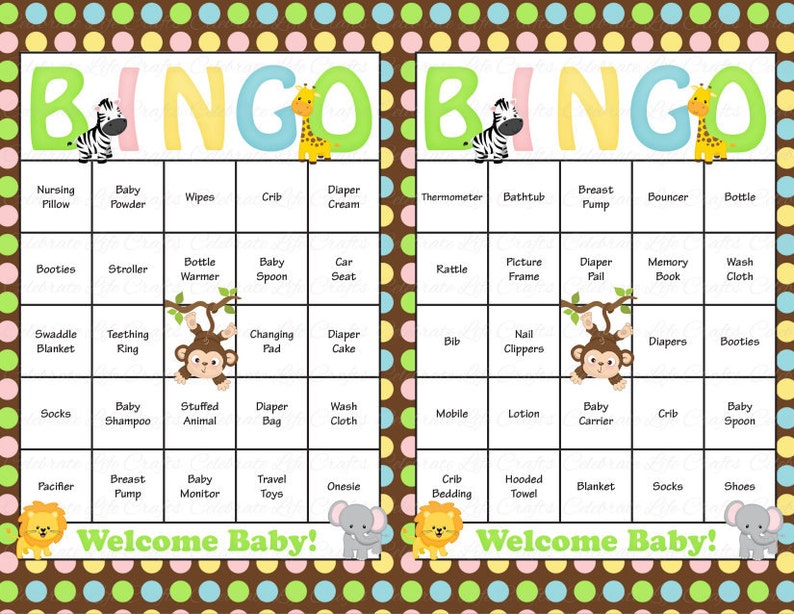 30-safari-baby-shower-bingo-cards-printable-party-instant-etsy