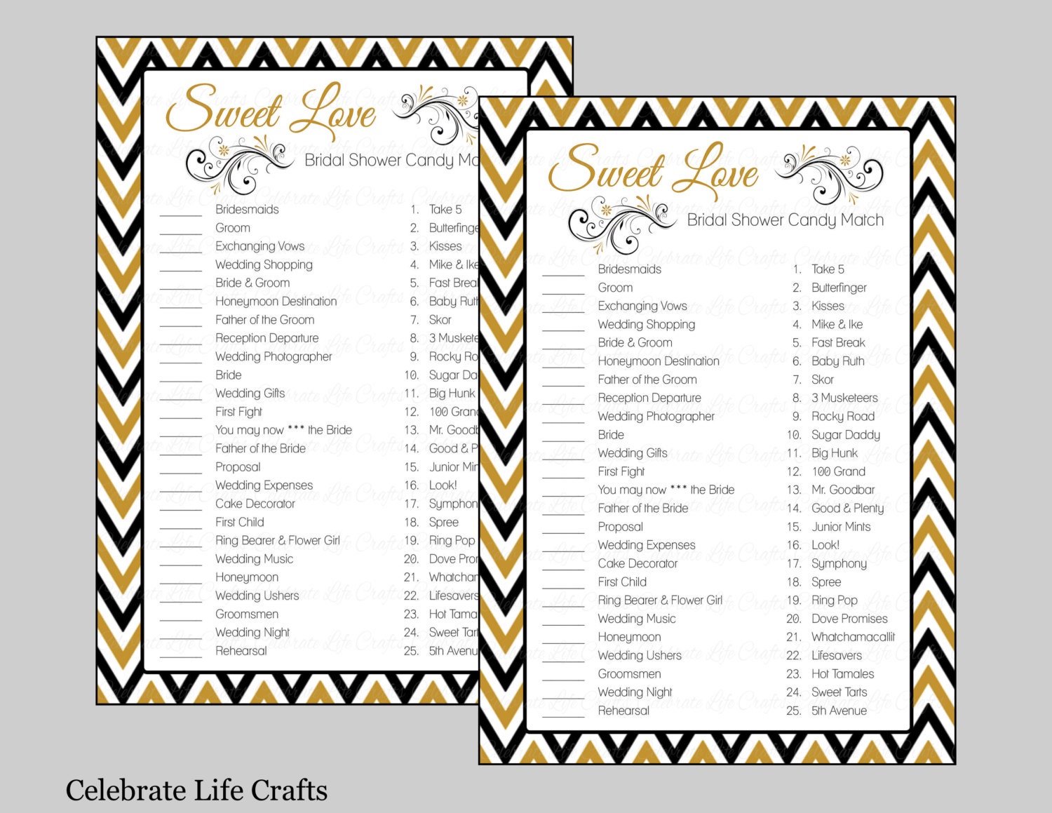 sweet love bridal shower