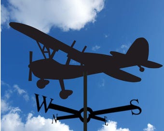 Cessna 172 vliegtuig windwijzer, metalen vliegtuig windwijzer, pilotencadeau, luchtvaart dakdecoratie, hangar decoratie, windwijzer voor buiten