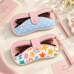 ITH Eyeglasses Case Embroidery Design, Glasses Holder Bag Charm, Sunglasses Pouch ITH, Snap Closure Machine Embroidery, instant download