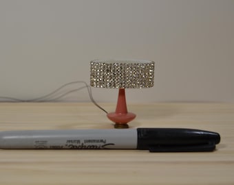 Miniature Modern Table Lamp 1:12 Scale