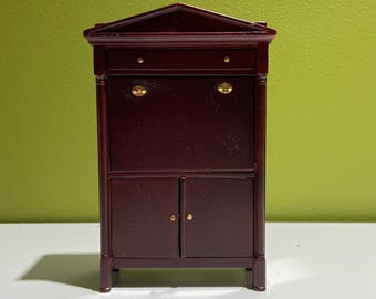 Bespaq Miniature Cabinet with Fold Out Desk