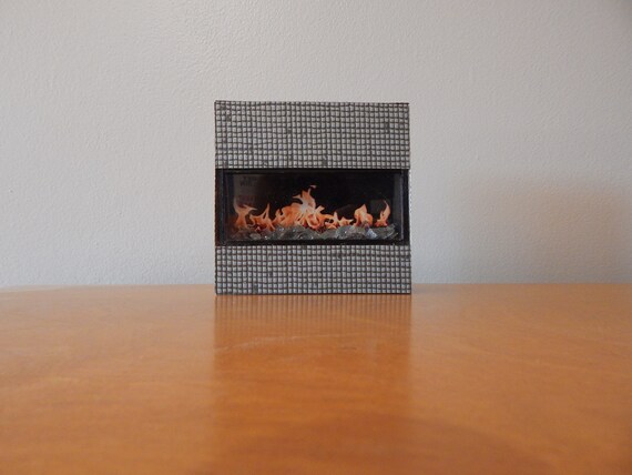 Dollhouse 1 12 Scale Non Working Mini Modern Fireplace Etsy
