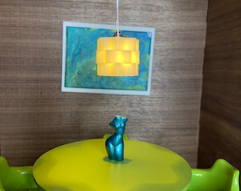 Miniature Modern Hanging Light - Battery Operated