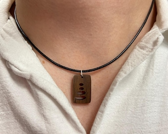 Reiki Infused Earth, Air, Fire, Water Necklace