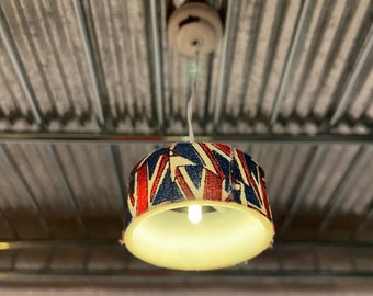 Union Jack Miniature Hanging Lamp - 1:12 Scale - Battery Operated