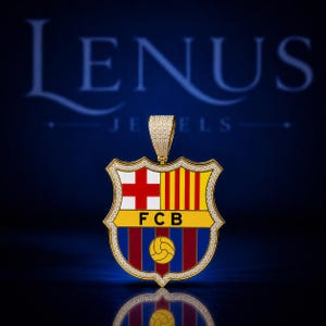 FCバルセロナ　バルサ　ペンダント　ネックレス　公式品 Fc barcelona necklace - Etsy 日本