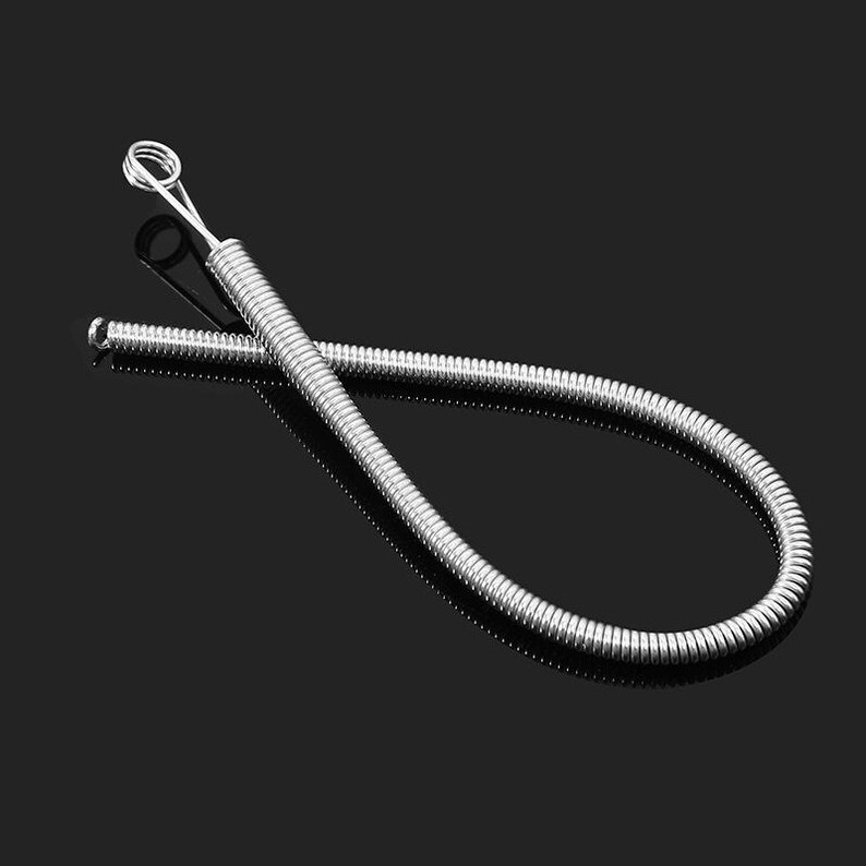 Spring Drawstring Threader Tool | Bendable Elastic Threading Tool | Rope & Cord Threader for Hoodies, Pants Waistbands 1PC or 5PCS image 4