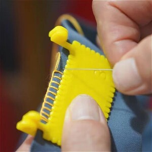 Aufsteckbare Nahtführung, Kantenführung für Nähmaschinen, Alternative zur magnetischen Nahtführung, Nadellehre, Saumführung für Quilts, Nähwerkzeug