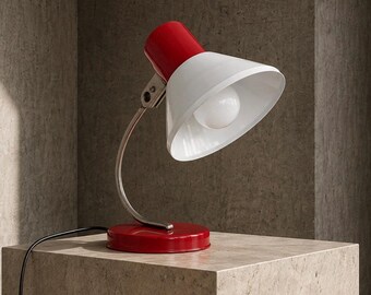 Gutilux EL 537/1 Romanian Modernist Table Lamp – c. 1960s–1970s
