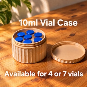 10 ml Rundfläschchen-Etui für Peptide – Verschiedene Größen und Farben