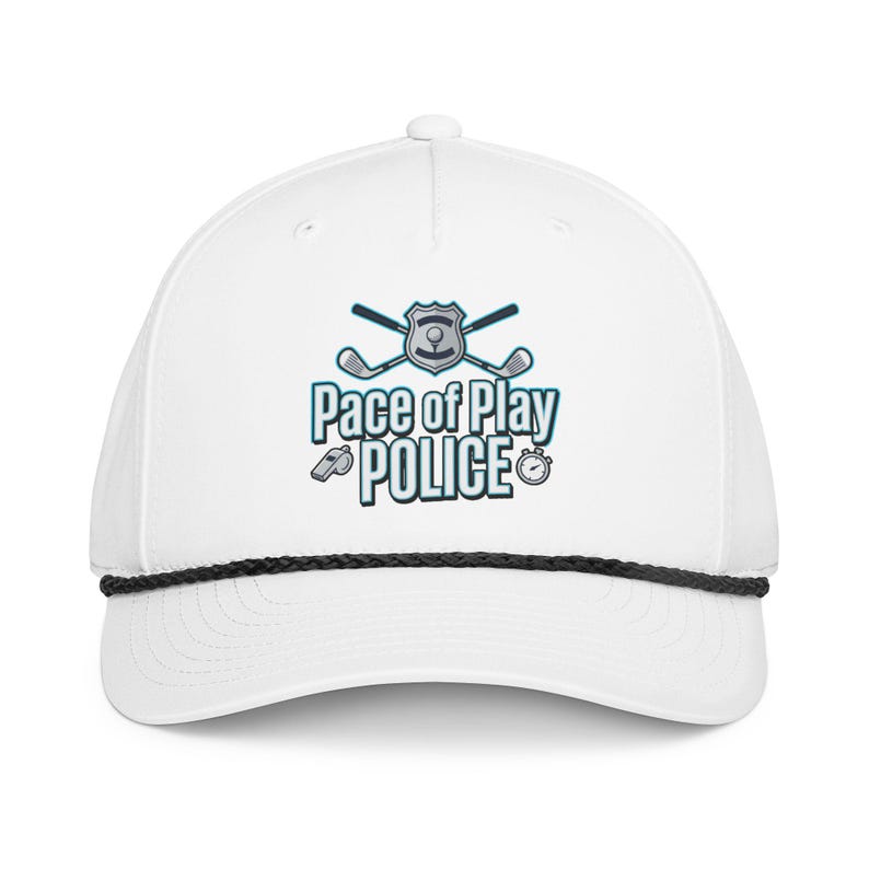 Pace of Play Police rope hat by Yardage Book