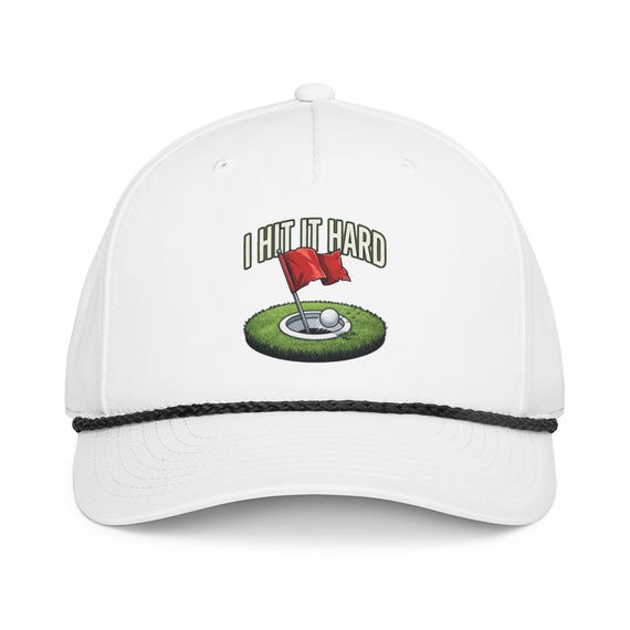 I Hit It Hard rope hat