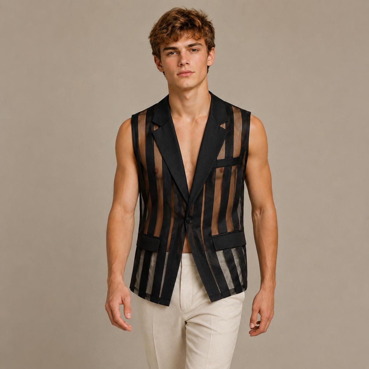 Sheer Vests - Etsy
