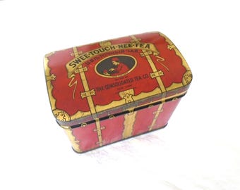 Vintage Swee Touch Nee Tea Tin