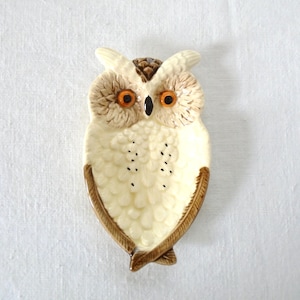 Vintage Owl Trinket Dish Japan