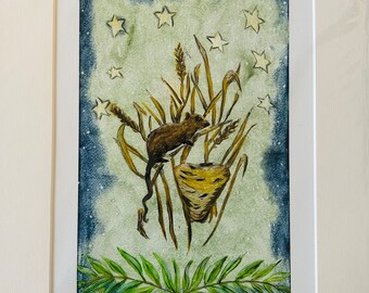 Harvest Mouse - Original Art