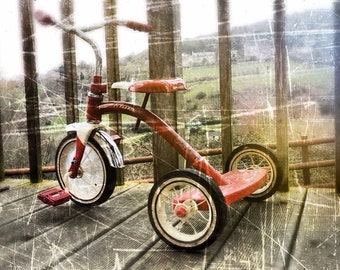 Radio Flyer No. 553 Tricycle Model - the Original Little Red