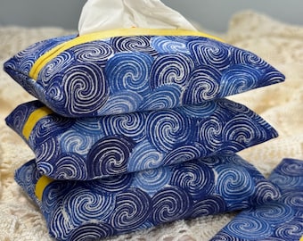 Travel Tissue Cover, Travel Size Tissue Cover, Pocket Tissue Pouch, Purse Tissue Holder, Tissue NOT included
