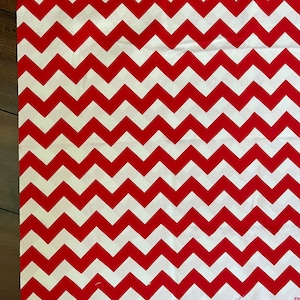 Red Chevron, Half Yard, Riley Blake, Quilting Crafting fabric