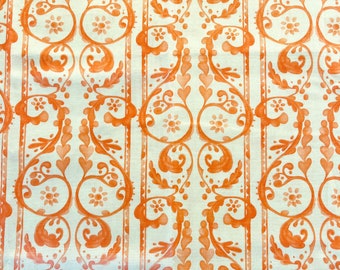 Tina Givens Lullaby Orange, 14 inches, quilting and crafting fabric