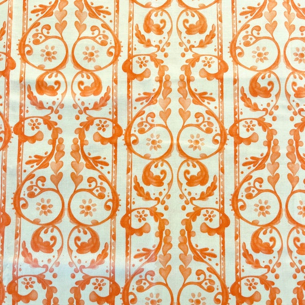 Tina Givens Lullaby Orange, 14 inches, quilting and crafting fabric