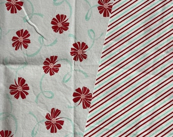 Bonnie and Camille, Floral and Stripe Scraps, Hello Darling, Quilting & Crafting Cotton