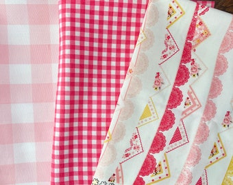 Pink Bunting Quilting and Crafting Bundle