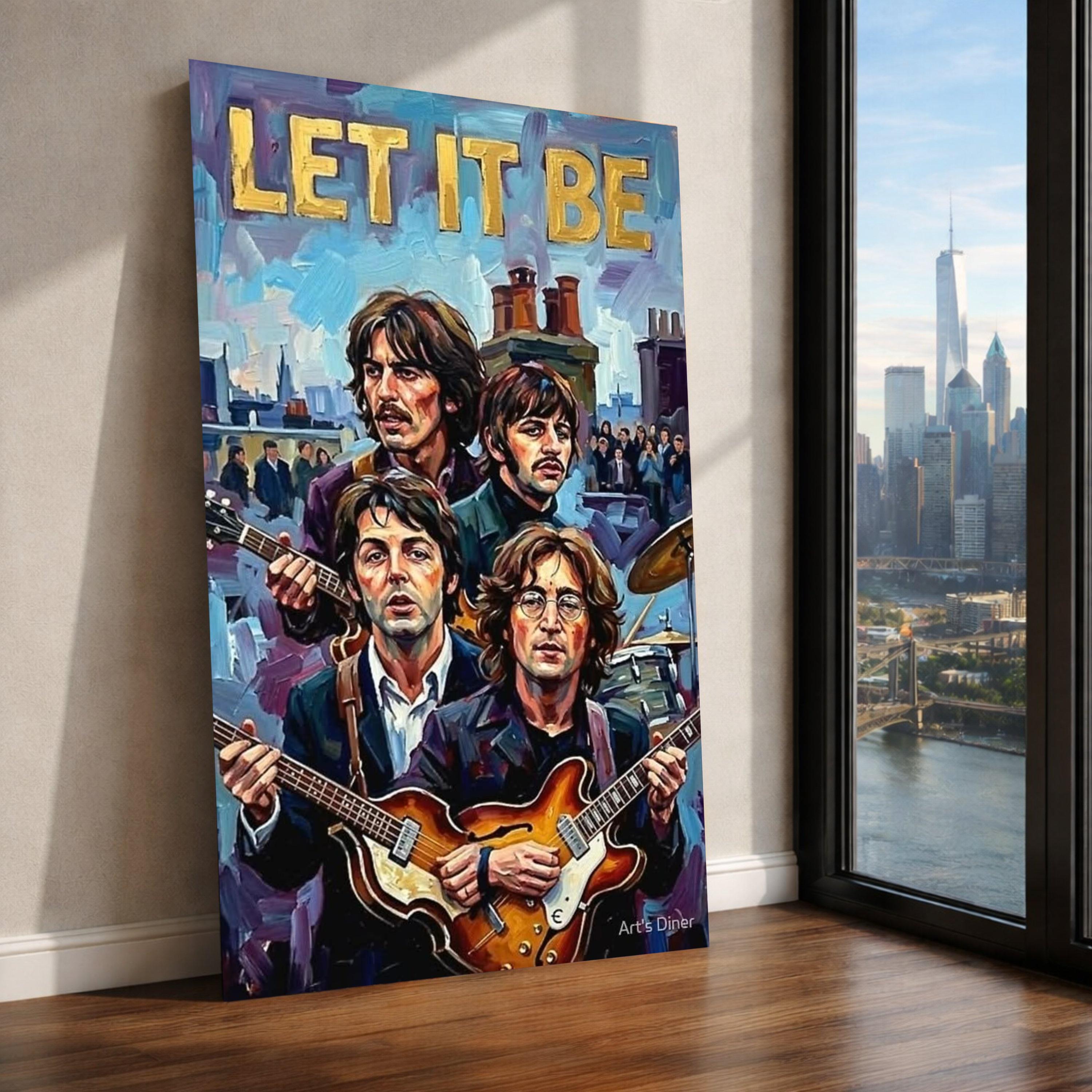 Let It Be Beatles Wall Art - Etsy