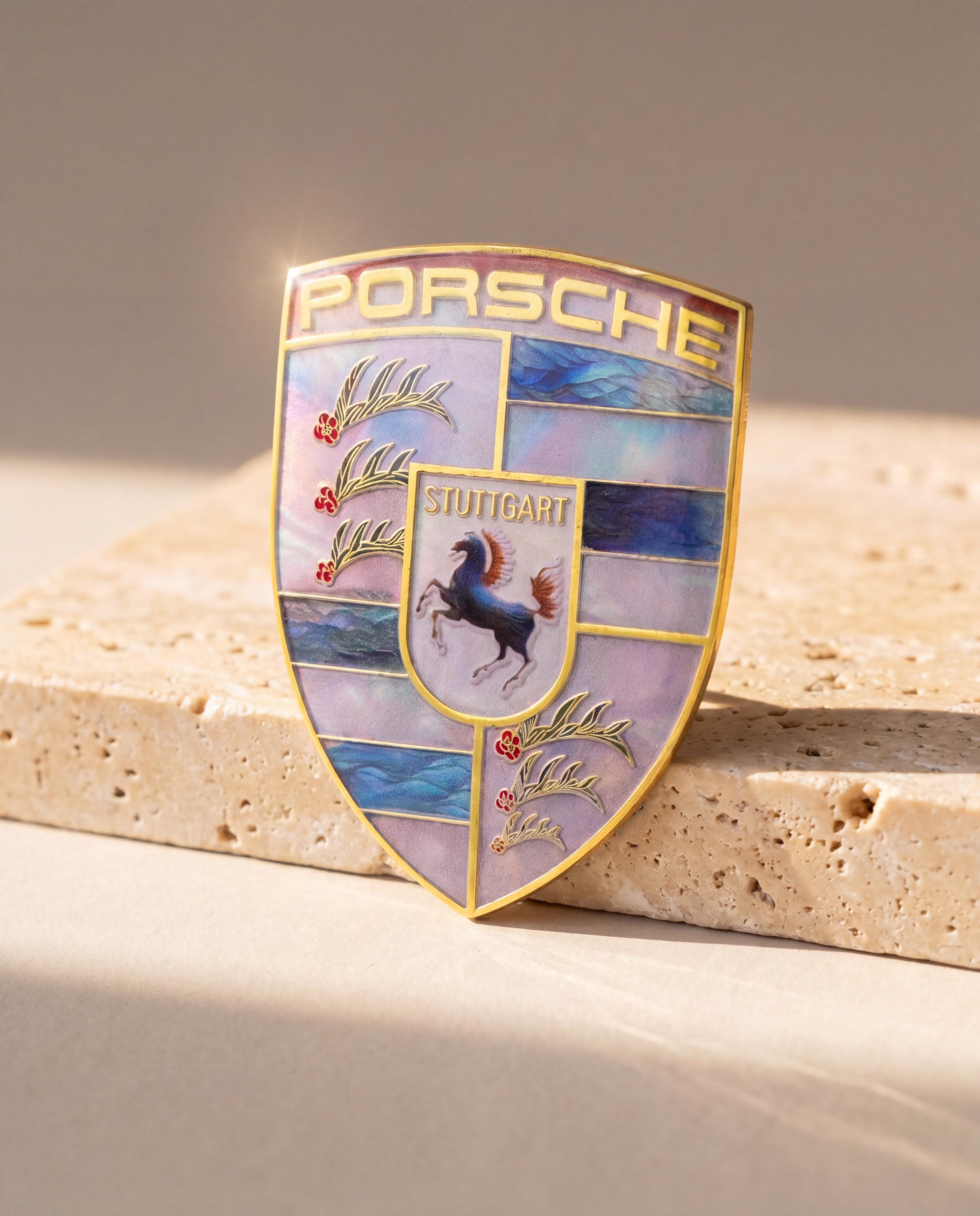 Porsche Crest - Etsy Finland