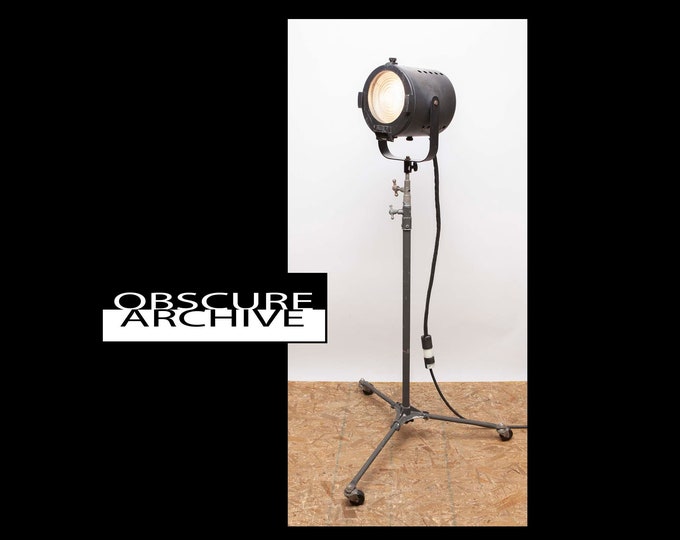 CENTURY THEATER SPOTLIGHT Model 3342 on Rolling Light Stand Theater