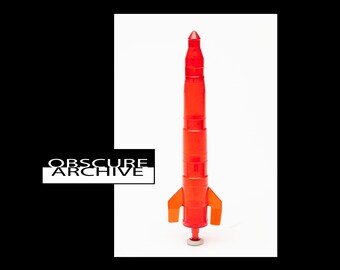 vintage water rocket toy