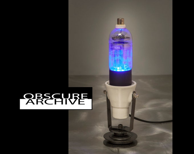 Vacuum Tube Lamp Large Tube With Custom Multi Color LED Etsy
