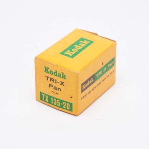Kodak TRI X PAN 35mm B&W Film - Unexposed from Dec 1969 - Unopened Original Box