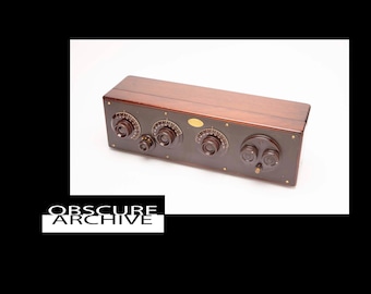 Antique Atwater Kent Radio Receiving Set Model 20 - Tube Radio