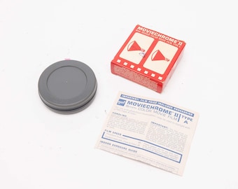 Película de cine en color GAF Moviechrome II de 8 mm - Tipo A - Junio de 1968
