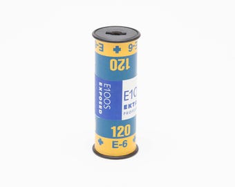 Mystery Film - KODAK 120 E100S Film - EXPOSED but Unprocessed Roll