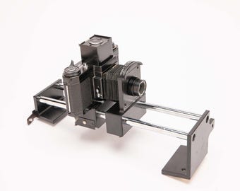HEILAND REPRONAR 35mm Camera with Bellows - Repronar 50mm Lens - Slide Duplication