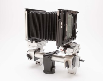 SINAR P 8x10 Camera with 4x5 Reducing Back Set - Monorail View