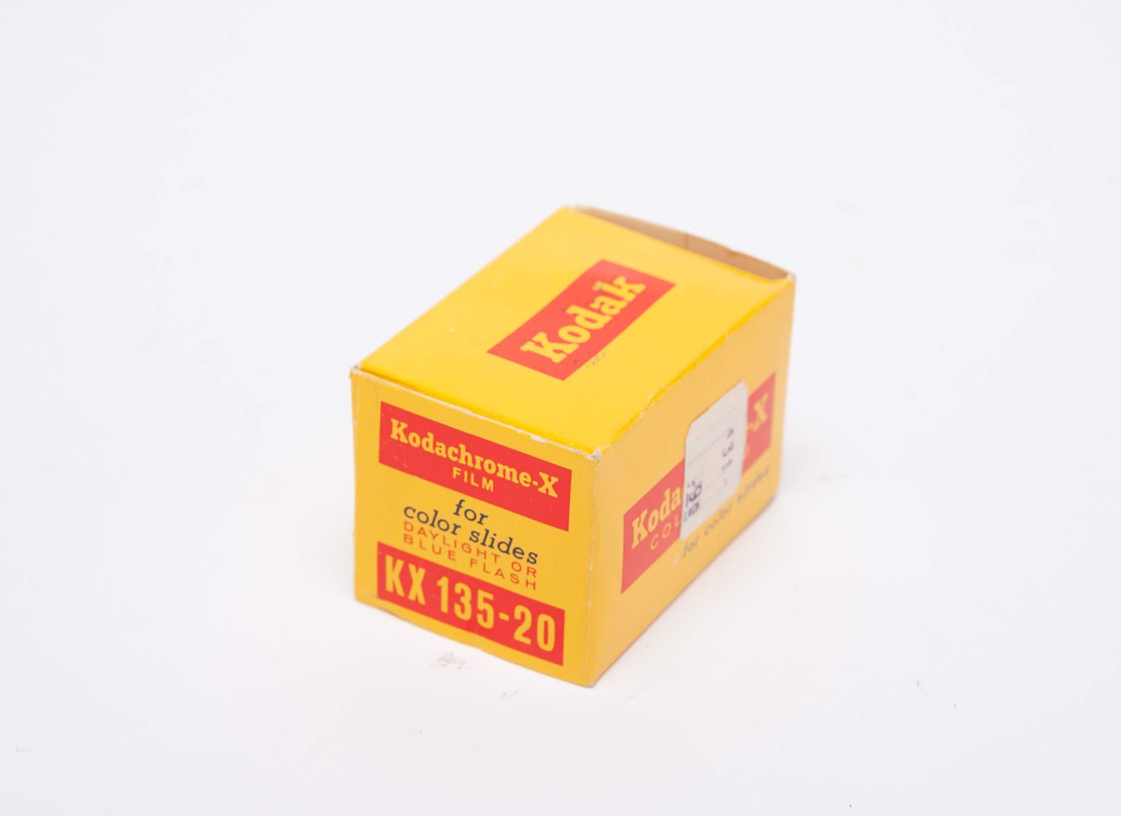 Vintage KODAK Kodachrome 35mm Film in Box From July 1967