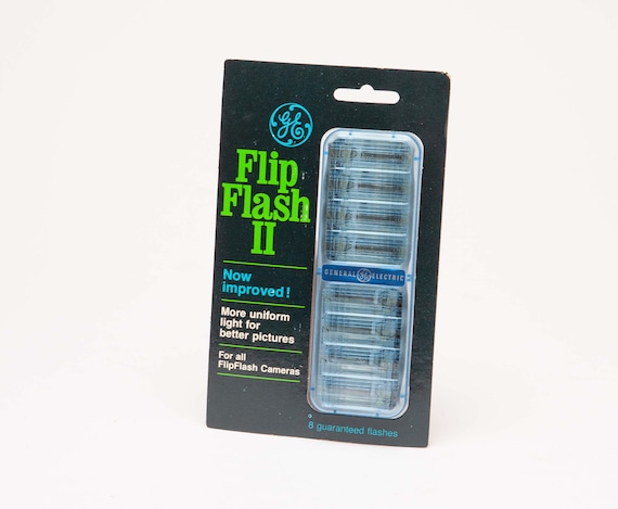 GE FLIP FLASH 2 - Single Pack - 8 Flashes per Bar - Vintage