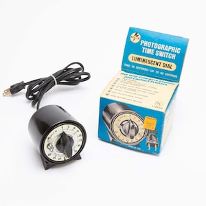 Vintage 1980&#39;s Darkroom Timer - MARK-TIME - Photographic Printing - Home Darkroom - Unused in Original Box