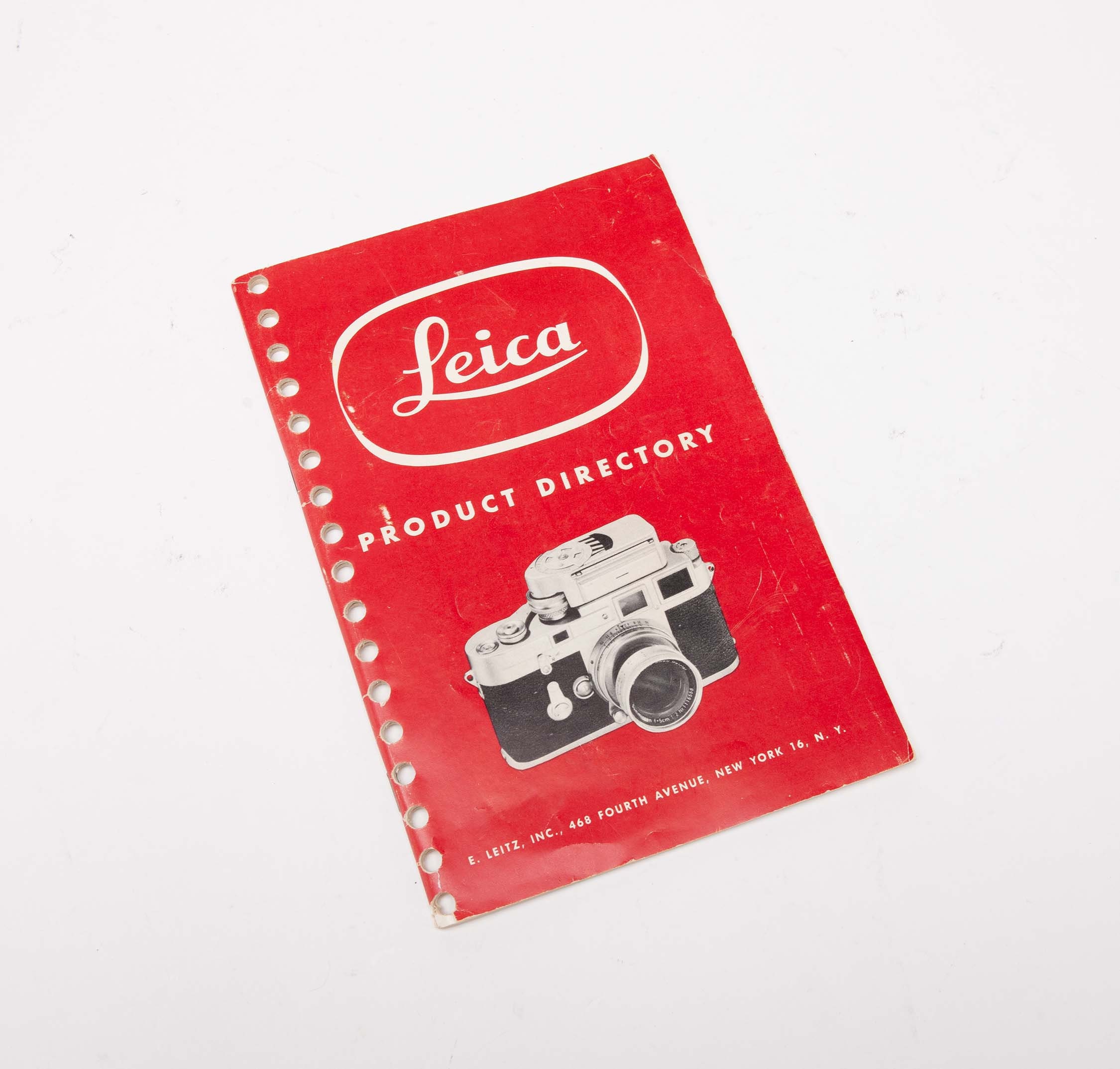 Vintage LEICA PRODUCT DIRECTORY - 1954 Catalog for All the